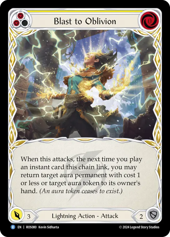 Blast to Oblivion — Rainbow Foil
