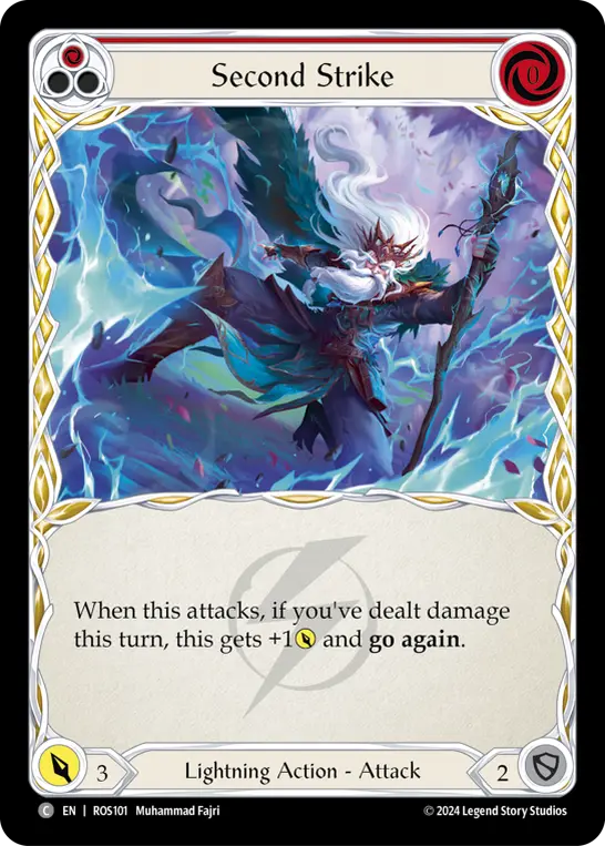 Second Strike — Rainbow Foil