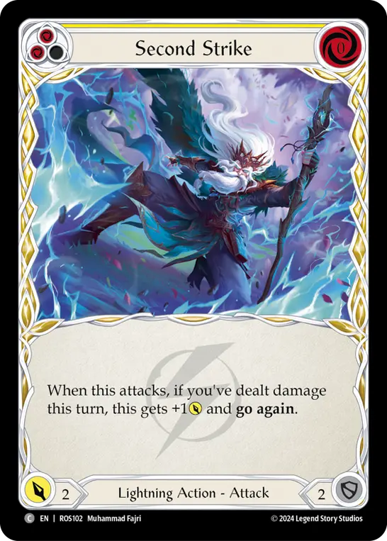 Second Strike — Rainbow Foil