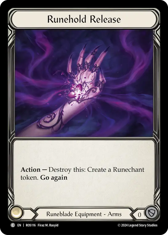 Runehold Release — Cold Foil