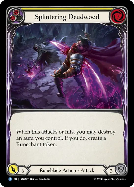 Splintering Deadwood — Rainbow Foil