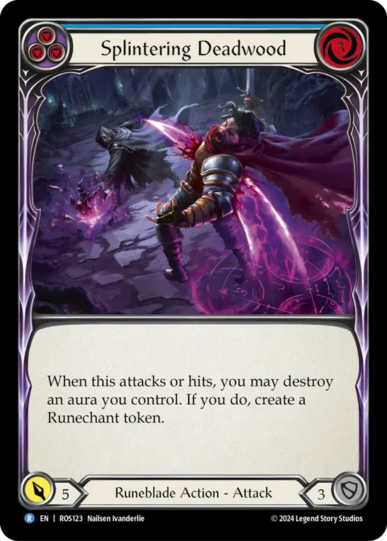 Splintering Deadwood — Rainbow Foil