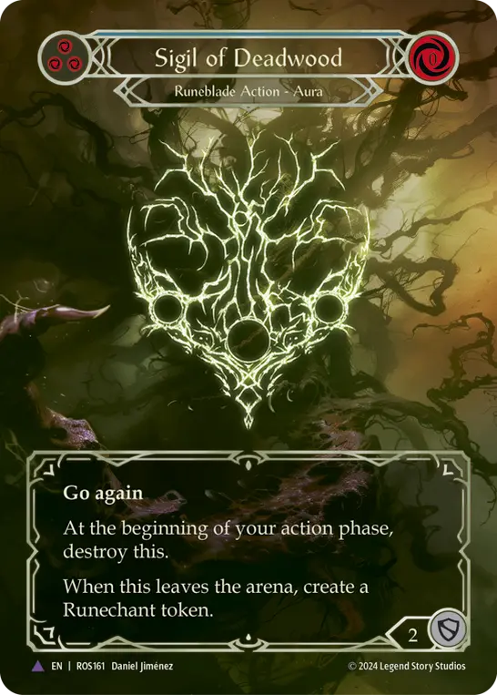 Sigil of Deadwood — Extended Art — Cold Foil