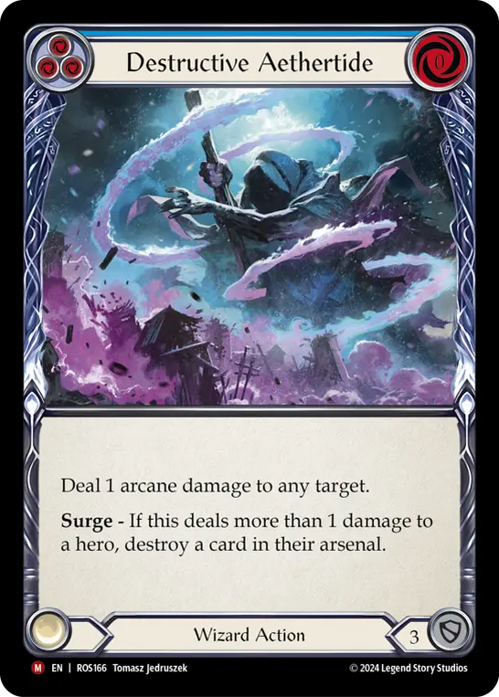 Destructive Aethertide — Rainbow Foil