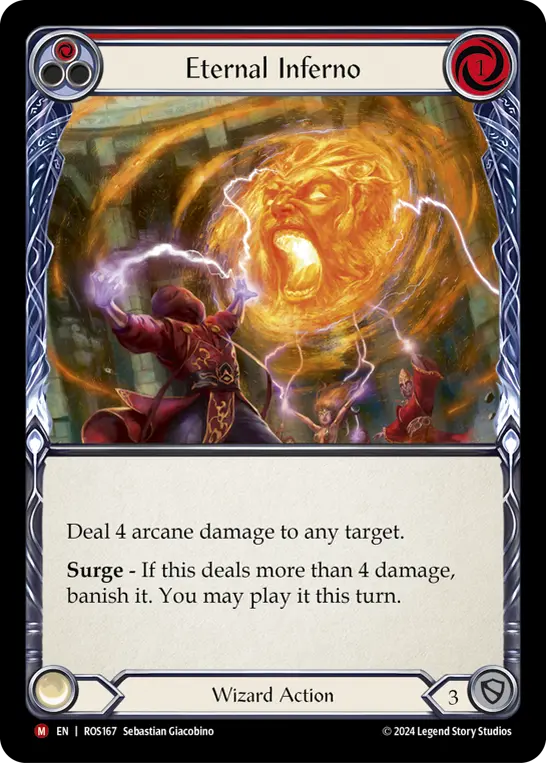 Eternal Inferno — Rainbow Foil
