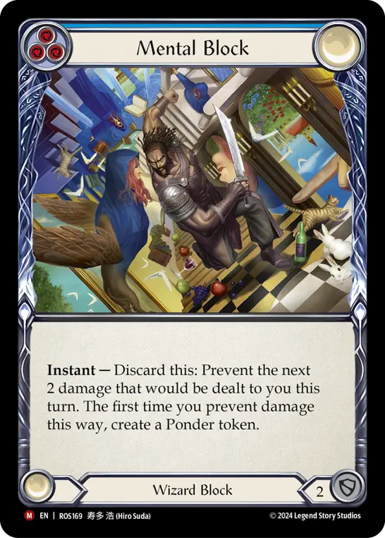 Mental Block — Rainbow Foil