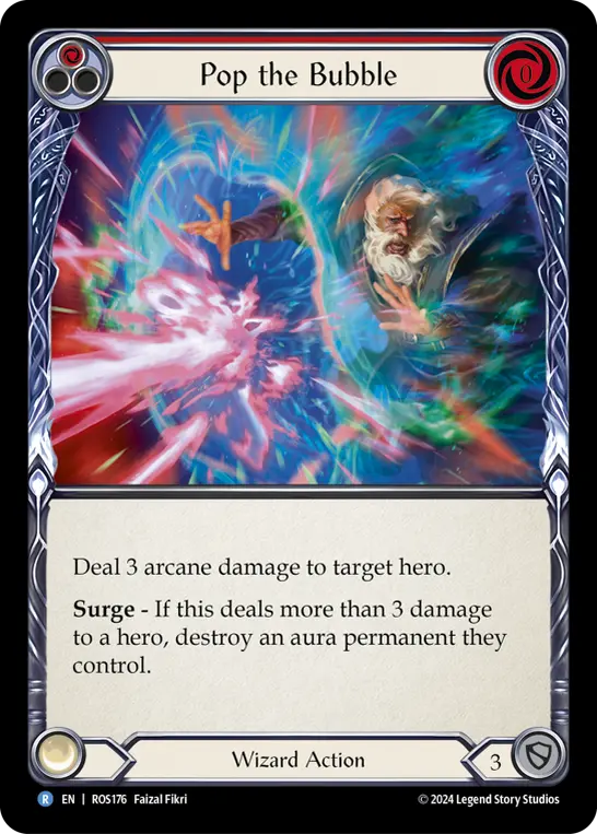 Pop the Bubble — Rainbow Foil