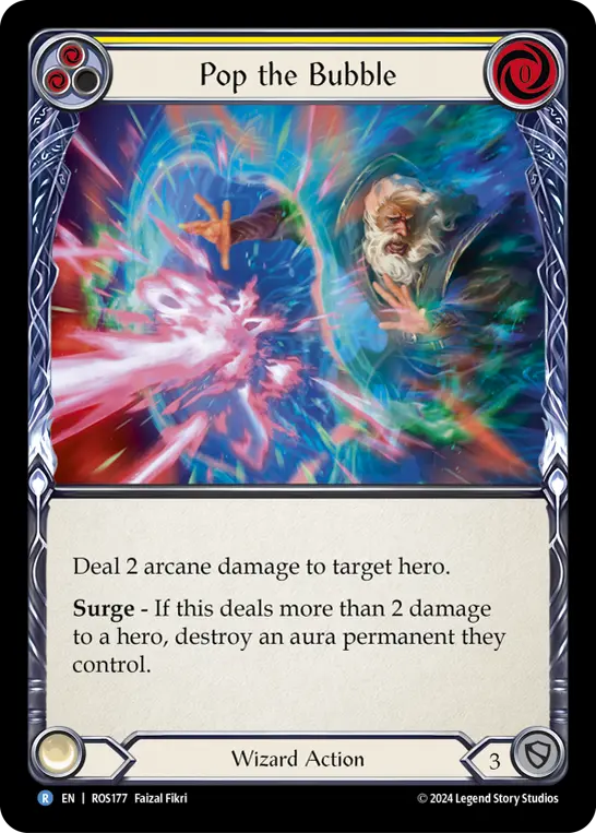 Pop the Bubble — Rainbow Foil