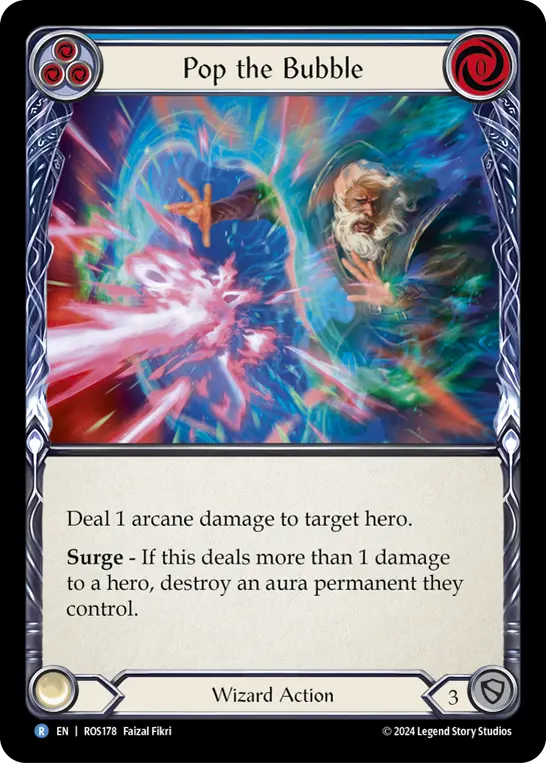 Pop the Bubble — Rainbow Foil