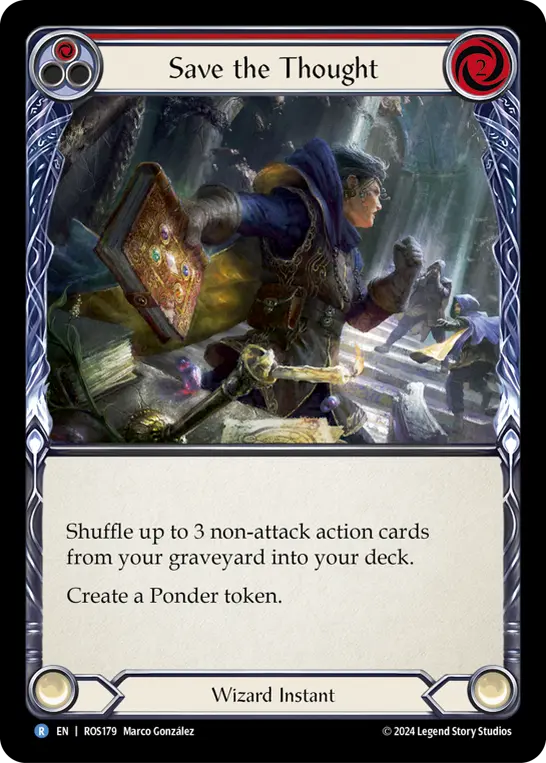 Save the Thought — Rainbow Foil