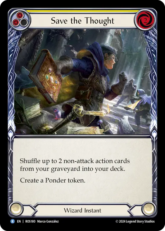 Save the Thought — Rainbow Foil