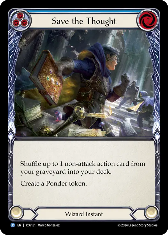 Save the Thought — Rainbow Foil