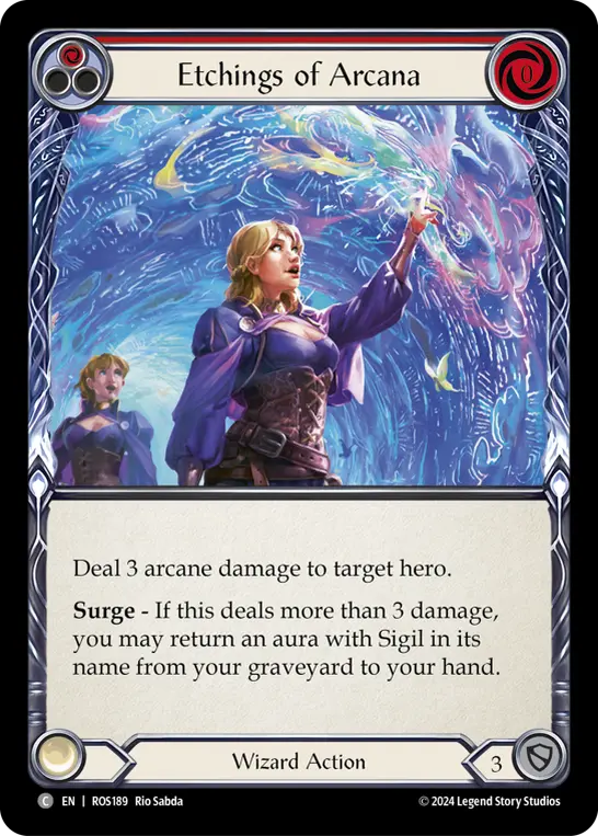 Etchings of Arcana — Rainbow Foil