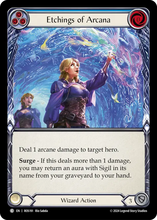 Etchings of Arcana — Rainbow Foil