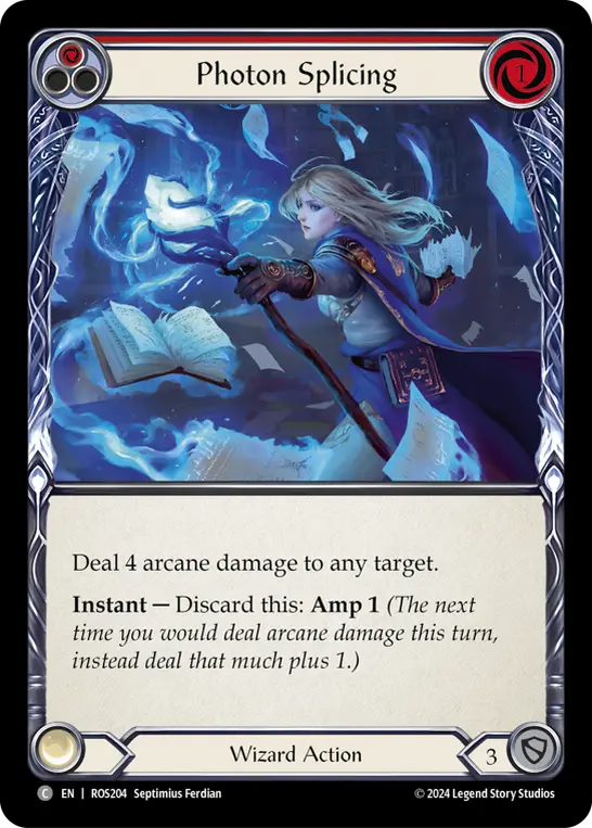 Photon Splicing — Rainbow Foil
