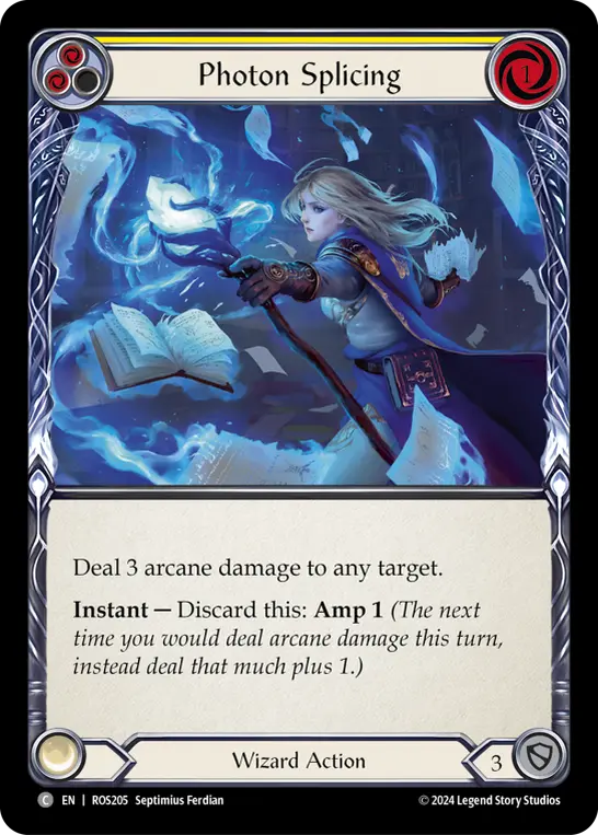 Photon Splicing — Rainbow Foil