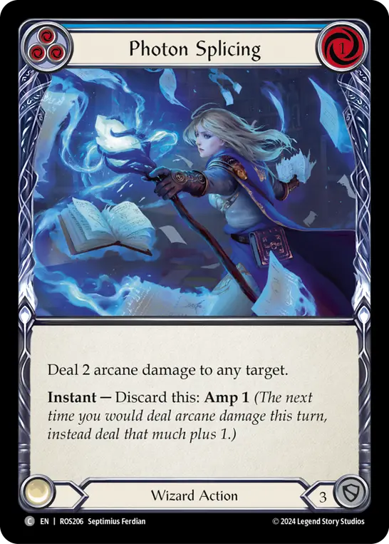 Photon Splicing — Rainbow Foil
