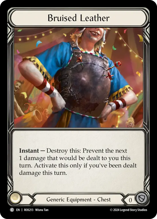 Bruised Leather — Cold Foil