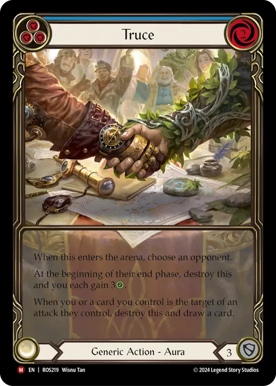 Truce — Extended Art — Rainbow Foil