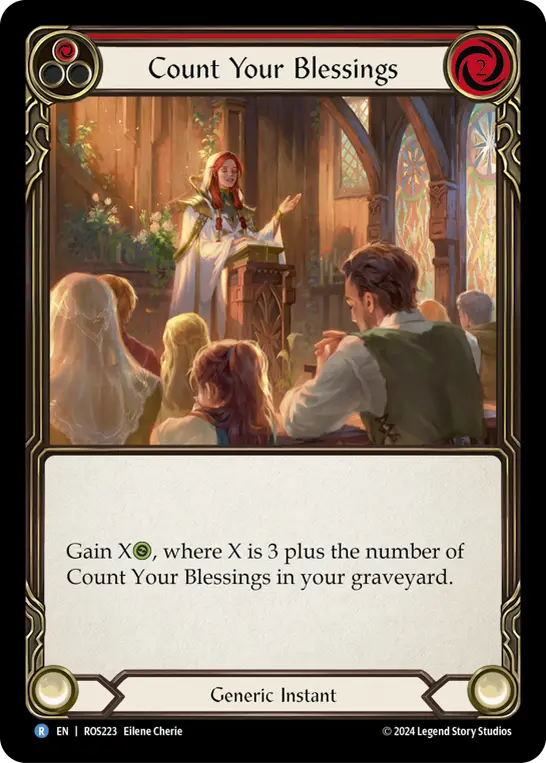 Count Your Blessings — Rainbow Foil