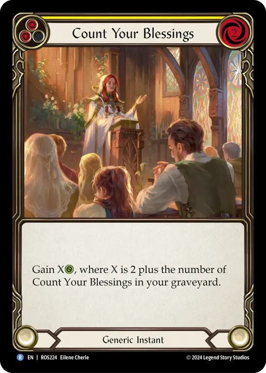 Count Your Blessings — Rainbow Foil