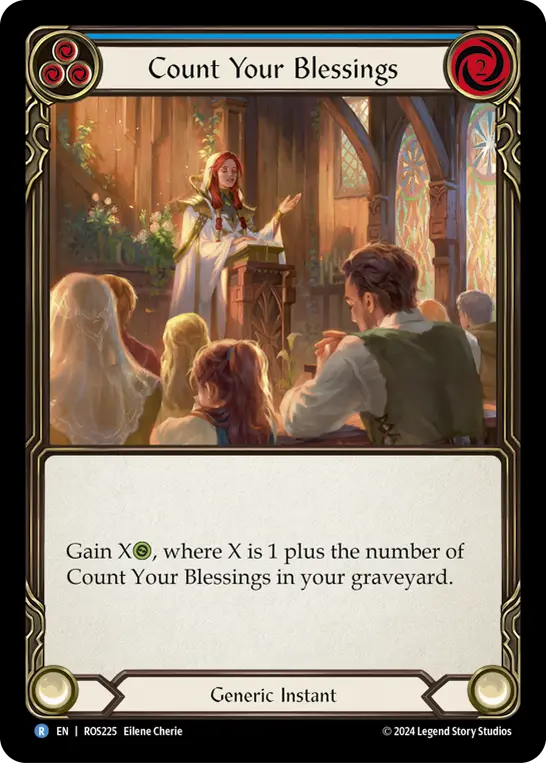 Count Your Blessings — Rainbow Foil