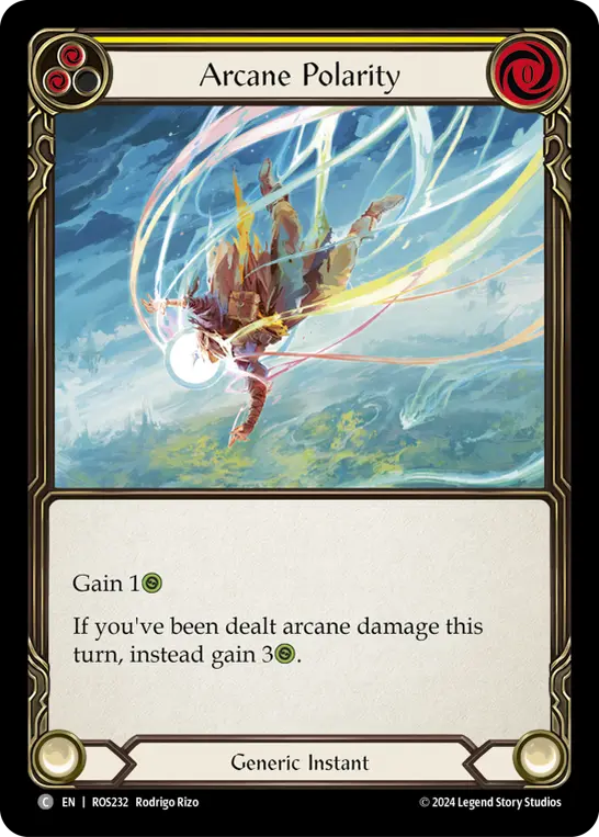 Arcane Polarity — Rainbow Foil
