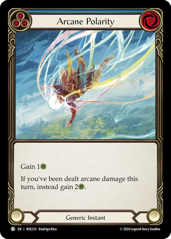 Arcane Polarity — Rainbow Foil