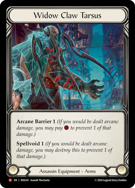 Widow Claw Tarsus — Cold Foil