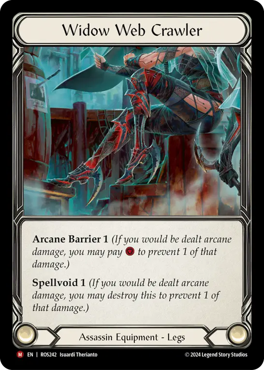 Widow Web Crawler — Cold Foil