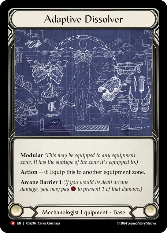 Adaptive Dissolver — Cold Foil