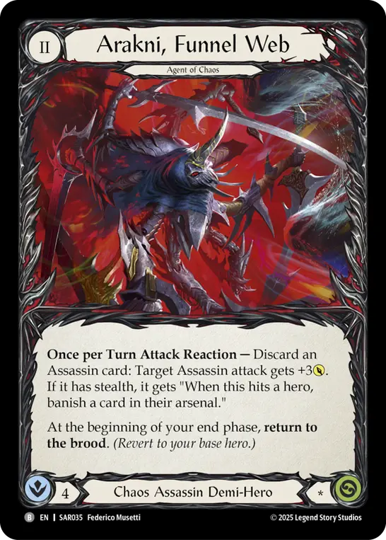 Arakni, Funnel Web