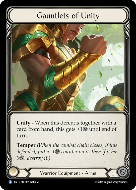 Gauntlets of Unity