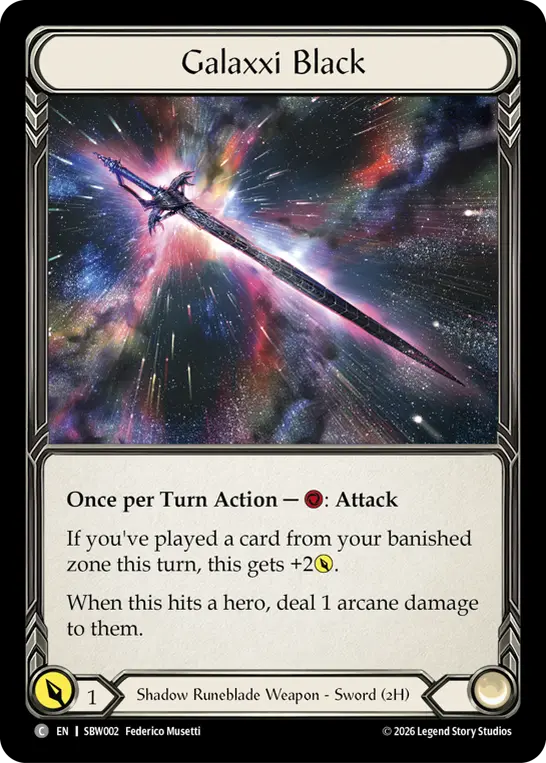 Galaxxi Black [Regular]