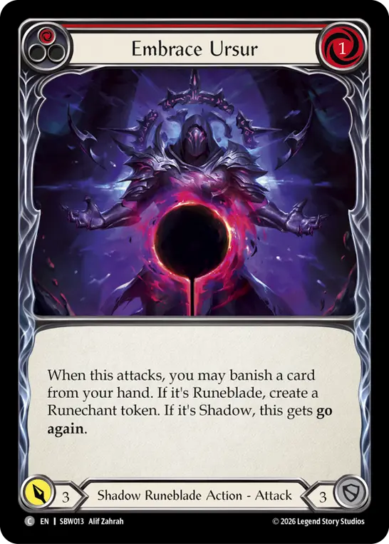 Embrace Ursur (Red) [Regular]