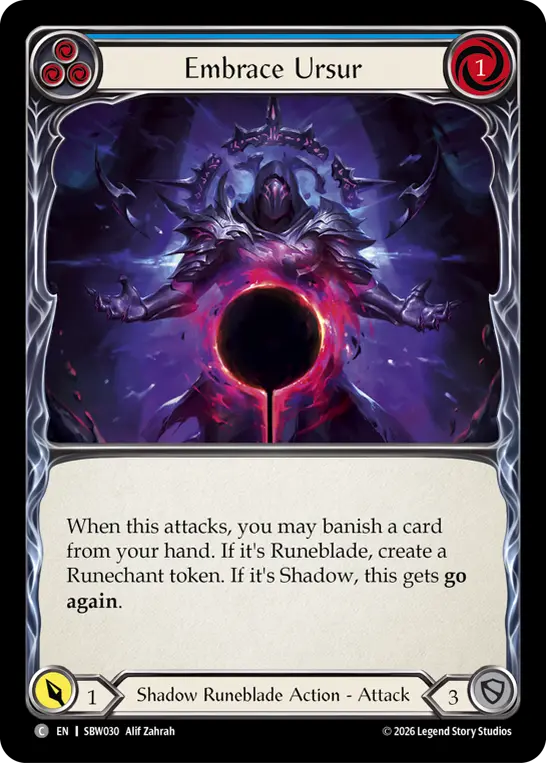 Embrace Ursur (Blue) [Regular]