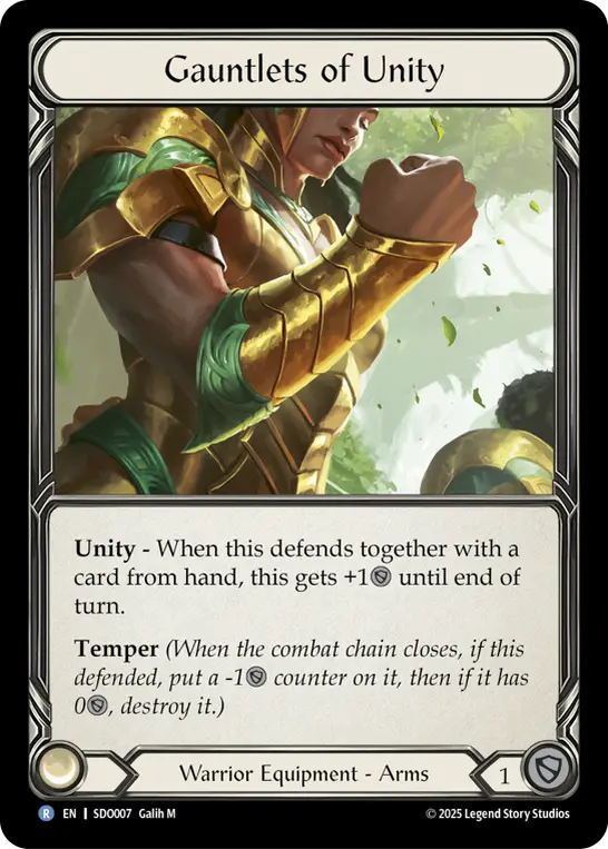 Gauntlets of Unity
