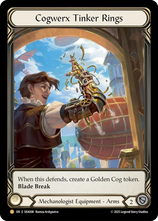 Cogwerx Tinker Rings — High Seas - Treasure Pack — Cold Foil