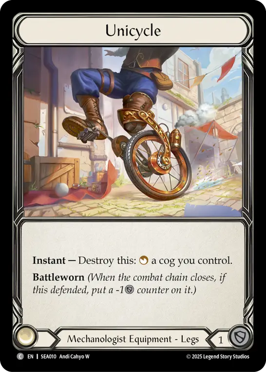 Unicycle — High Seas — Rainbow Foil