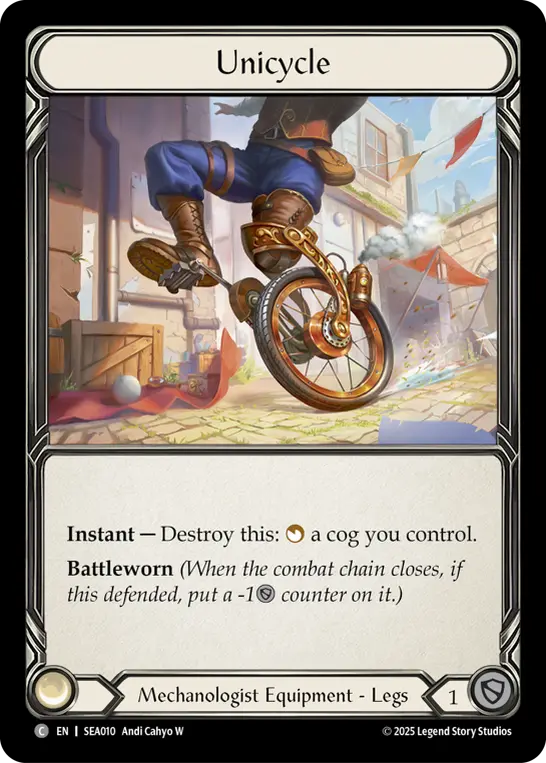 Unicycle — High Seas - Treasure Pack — Cold Foil