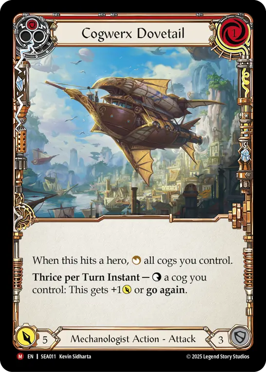 Cogwerx Dovetail — Rainbow Foil