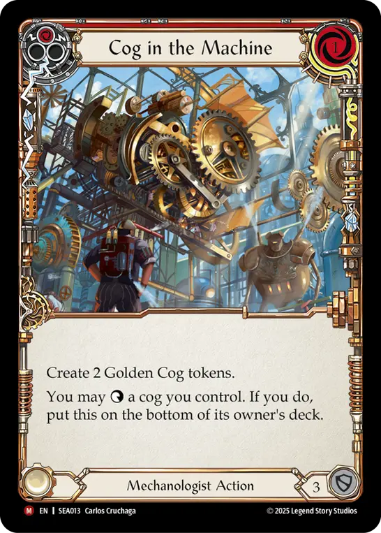 Cog in the Machine — Rainbow Foil