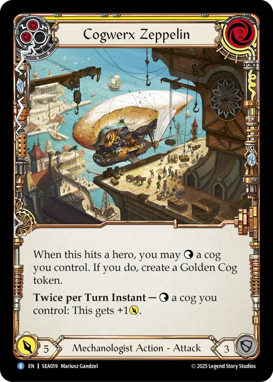 Cogwerx Zeppelin — Rainbow Foil
