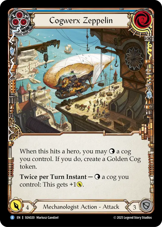 Cogwerx Zeppelin — Rainbow Foil
