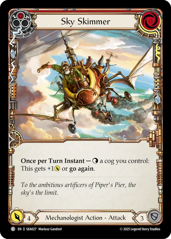 Sky Skimmer — Rainbow Foil