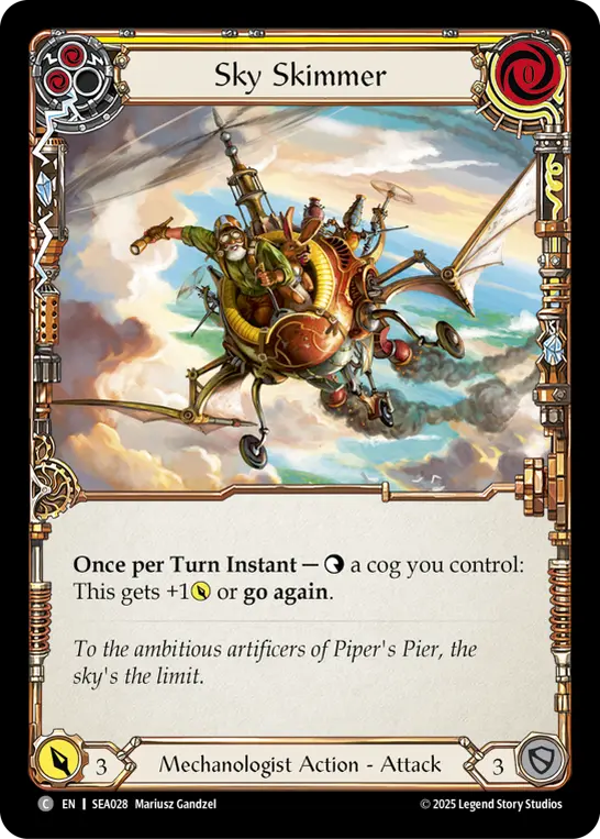 Sky Skimmer — Rainbow Foil