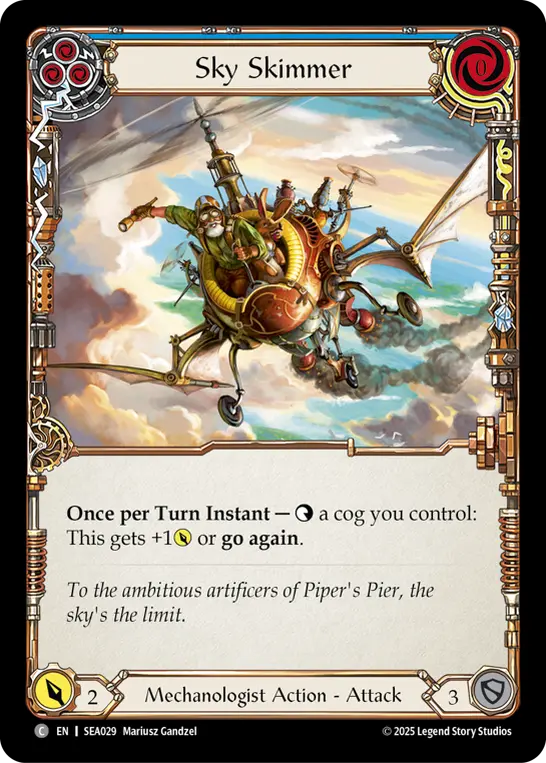 Sky Skimmer — Rainbow Foil