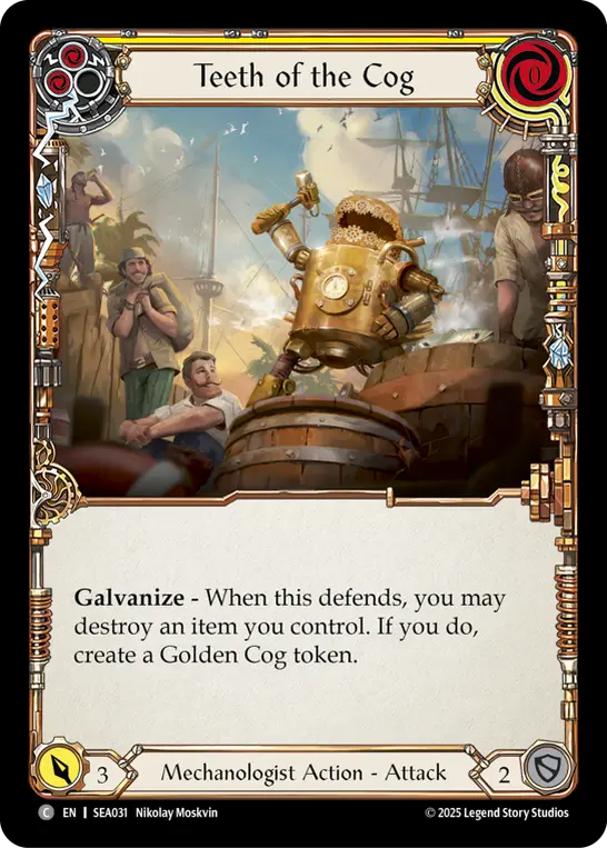 Teeth of the Cog — Rainbow Foil