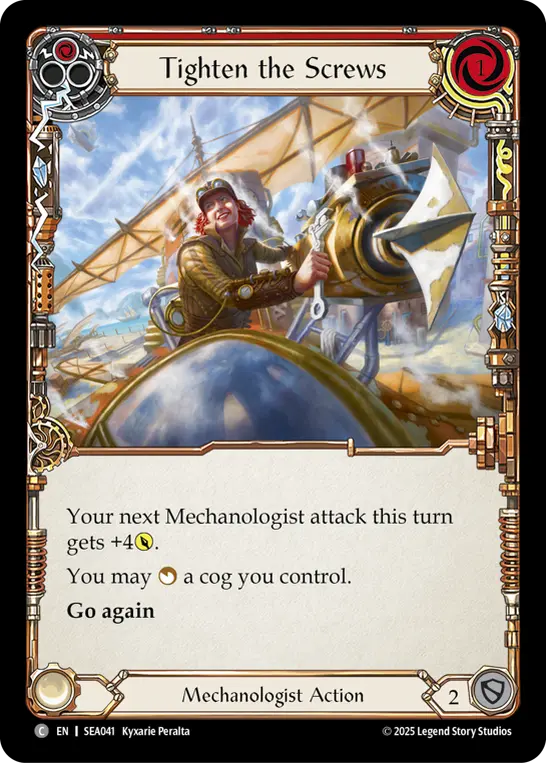 Tighten the Screws — Rainbow Foil