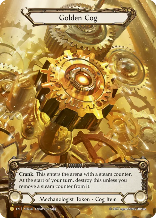 Golden Cog — High Seas - Treasure Pack — Rainbow Foil